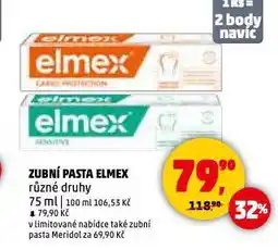 Penny Market Elmex zubní pasta nabídka