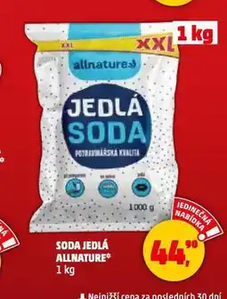 Penny Market Allnature jedlá soda nabídka