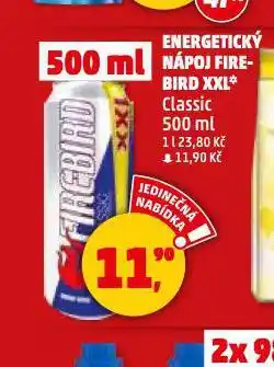 Penny Market Fire-bird energetický nápoj nabídka