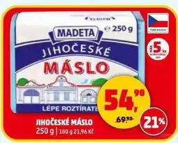 Penny Market Jihočeské máslo nabídka
