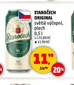 Penny Market Pivo staročech nabídka