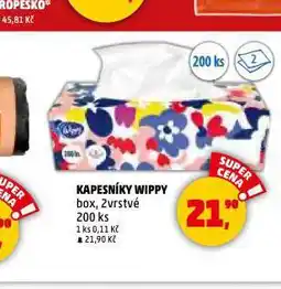 Penny Market Wippy kapesníky nabídka