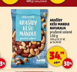 Penny Market Arašídy, kešu a mandle nabídka