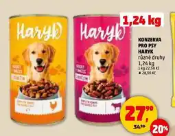 Penny Market Haryk konzerva pro psy nabídka