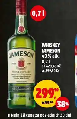 Penny Market Jameson whiskey nabídka