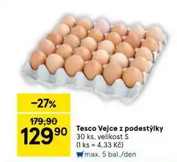 Tesco Vejce z podestýlky nabídka