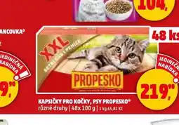 Penny Market Propesko kapsičky pro kočky nabídka