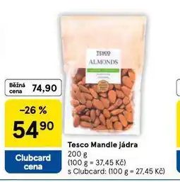 Tesco Mandle jádra nabídka