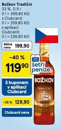 Tesco Božkov tradiční nabídka