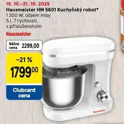 Tesco Hausmeister kuchyňský robot nabídka