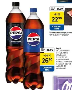 Tesco Pepsi max nabídka