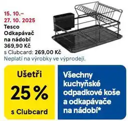 Tesco Odpakávač na nádobí nabídka