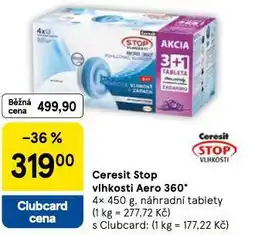 Tesco Caresit stop vlhkosti aero 360 nabídka