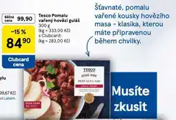 Tesco Pomalu vařený hovězí guláš nabídka