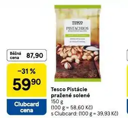 Tesco Pistácie pražené solené nabídka