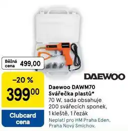 Tesco Daewoo svářečka plastů nabídka