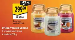 Albert Svíčka Yankee Candle nabídka