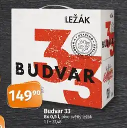 Coop Budvar 33 nabídka