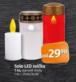 Coop Solo led svíčka nabídka