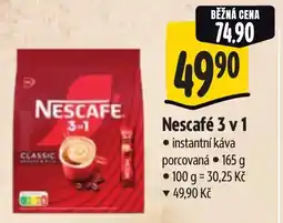 Albert Nescafé 3 v 1 nabídka