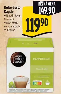 Albert Dolce Gusto Kapsle nabídka
