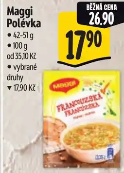Albert Maggi Polévka nabídka