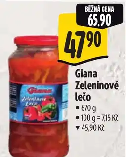 Albert Giana Zeleninové lečo nabídka