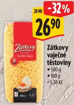 Albert Zátkovy vaječné těstoviny nabídka