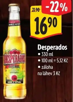 Albert Desperados nabídka