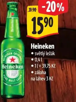 Albert Heineken nabídka