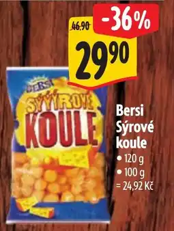 Albert Bersi Syrove koule nabídka