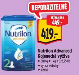 Albert Nutrilon Advanced Kojenecká výživa nabídka