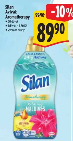 Albert Silan Aviváž Aromatherapy nabídka
