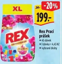 Albert Rex Prací prášek nabídka