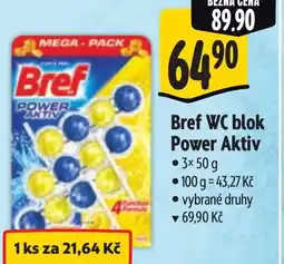 Albert Bref WC blok Power Aktiv nabídka