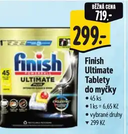 Albert Finish Ultimate Tablety do myčky nabídka