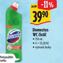 Albert Domestos WC čistič nabídka