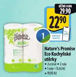 Albert Nature's Promise Eco Kuchyňské utěrky nabídka