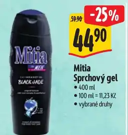 Albert Mitia Sprchový gel nabídka