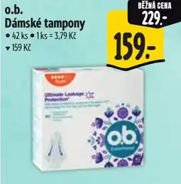 Albert O.b. Dámské tampony nabídka