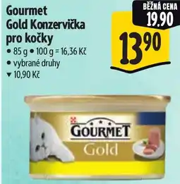 Albert Gourmet Gold Konzervička pro kočky nabídka