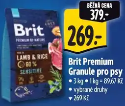 Albert Brit Premium Granule pro psy nabídka