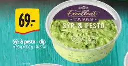Albert Sýr & pesto - dip nabídka