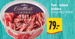 Albert Fuet - sušená klobása nabídka
