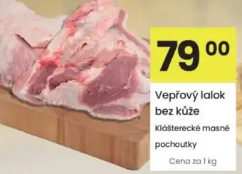 Kubík potraviny Vepřový lalok bez kůže nabídka