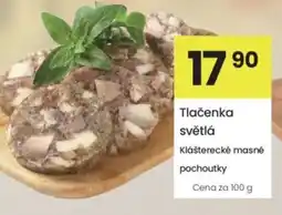 Kubík potraviny Tlačenka světlá nabídka