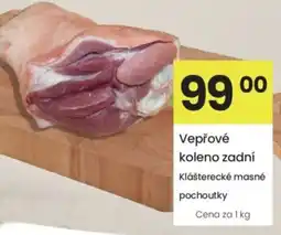 Kubík potraviny Vepřové koleno zadní nabídka