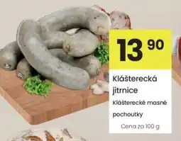 Kubík potraviny Klášterecká jitrnice nabídka