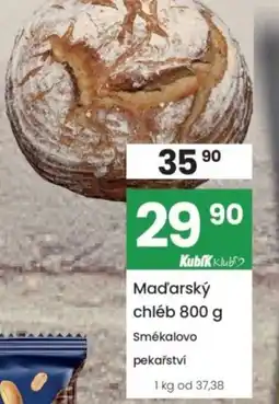 Kubík potraviny Maďarský chléb nabídka