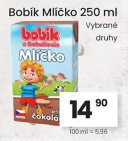 Kubík potraviny Bobík Mlíčko nabídka